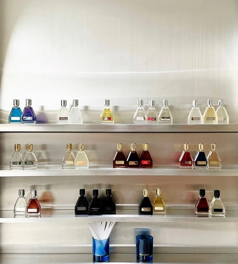 Alien Objects Perfume Shelf Display